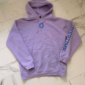 overtime elite Men's Purple Hoodie